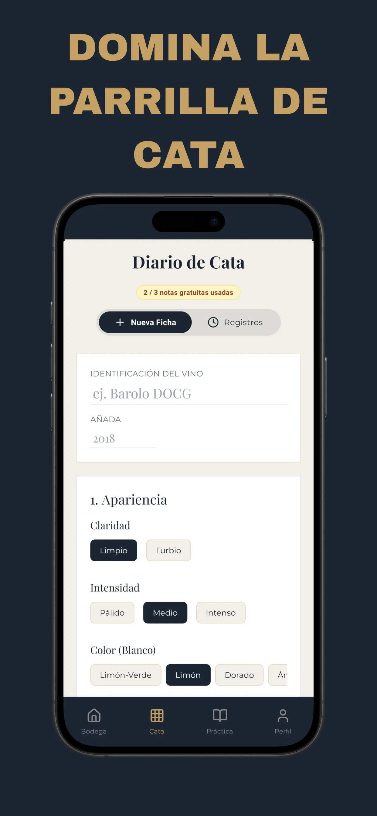 Journal de Cata